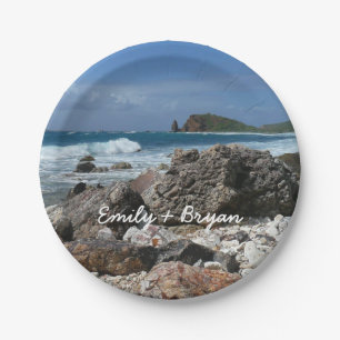Assiettes En Carton St. Thomas Rocky Beach