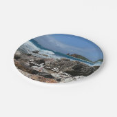 Assiettes En Carton St. Thomas Rocky Beach (Angle)