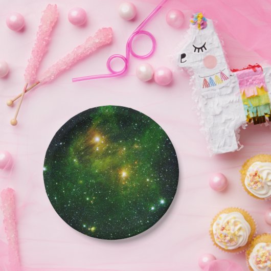 Assiettes En Carton Star Forming Region GL 490 (Fête)