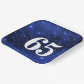 Assiettes En Carton Star Galaxy Pour 65e fête d'anniversaire (Angulaire)