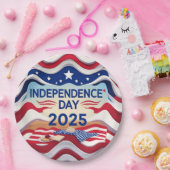 Assiettes En Carton Star-Studded Independence Day Bowls (Fête)