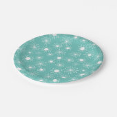 Assiettes En Carton Starburst rétro du milieu du siècle (Angle)