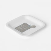 Assiettes En Carton Starfish and Sand Dollar - Mariage plage (Angulaire)