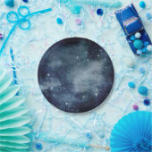 Assiettes En Carton Starry Night Blue Sky Stars Astrologie Universe (Fête)