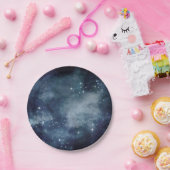 Assiettes En Carton Starry Night Blue Sky Stars Astrologie Universe (Fête)