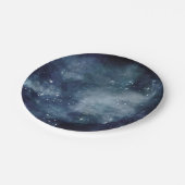 Assiettes En Carton Starry Night Blue Sky Stars Astrologie Universe (Angle)
