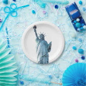 Assiettes En Carton Statue de la liberté (Fête)