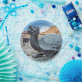 Assiettes En Carton Statue d'une tortue dans la Cité interdite - Pékin (Fête)