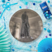 Assiettes En Carton Statue en bronze du mémorial Thomas Jefferson (Fête)