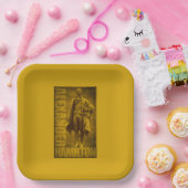 Assiettes En Carton Statuesque Alexander Hamilton  (Fête)