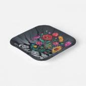 Assiettes En Carton Stay Wild (Angulaire)