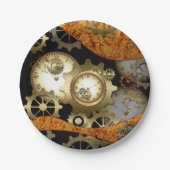 Assiettes En Carton Steampunk (Devant)