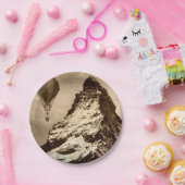 Assiettes En Carton Steampunk Matterhorn (Fête)