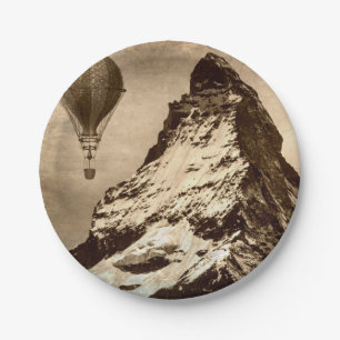 Assiettes En Carton Steampunk Matterhorn