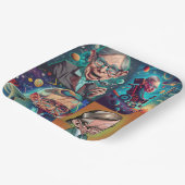 Assiettes En Carton Stephen Hawking Genius (Angulaire)