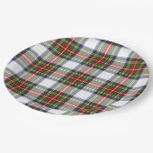 Assiettes En Carton Stewart Royal Robe Plaid Scottish Symétrie (Angle)