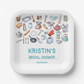 Assiettes En Carton Stock the Kitchen Bridal Shower Kitchen Utensils (Recto)