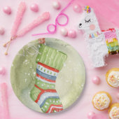 Assiettes En Carton Stockage de Noël (Fête)