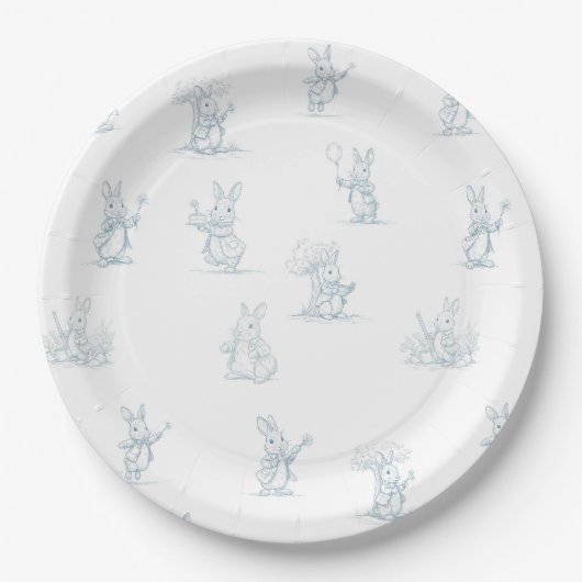 Assiettes En Carton Storybook Petit Lapin Peter (Devant)