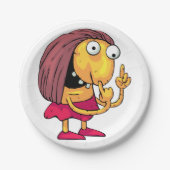 Assiettes En Carton Strange Woman Paper Plates (Devant)