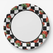 Assiettes En Carton Strawberry (Devant)