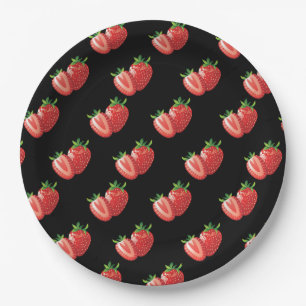 Assiettes En Carton Strawberrys