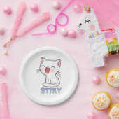 Assiettes En Carton Stray Game - Stray - Stray Cat - Stray Cat Game! C (Fête)