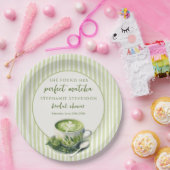 Assiettes En Carton Stripes Elle A Trouvé Sa Parfaite Fête des mariées (Fête)