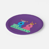 Assiettes En Carton Style Classique Martien (Angle)