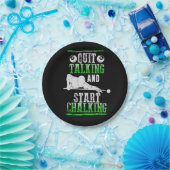 Assiettes En Carton Style de Billard (Fête)