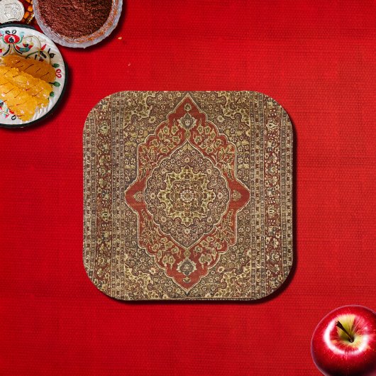 Assiettes En Carton Style de tapis persan - Tabris