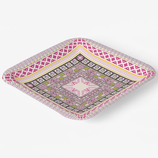 Assiettes En Carton Style historique (Angulaire)