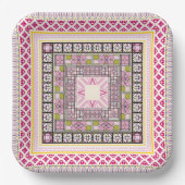 Assiettes En Carton Style historique (Recto)