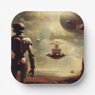 Assiettes En Carton Style Masters italien SF 2