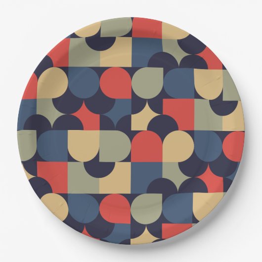 Assiettes En Carton Style traditionnel (Devant)