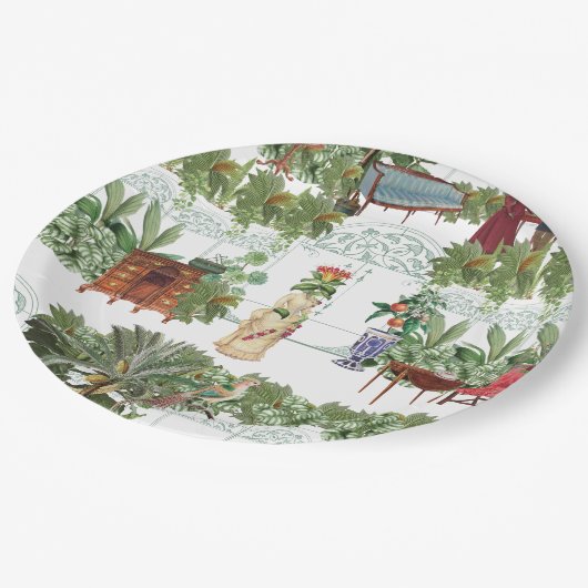 Assiettes En Carton Succès de miel en attente | Blanc (Angle)