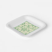 Assiettes En Carton Sudoku Puzzles (Angulaire)