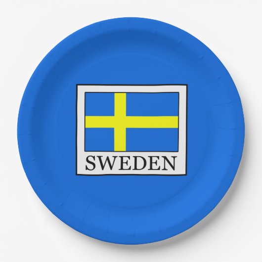 Assiettes En Carton Suède (Devant)
