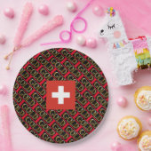 ASSIETTES EN CARTON SUISSE (Fête)