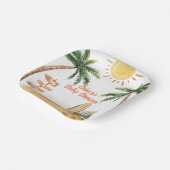 Assiettes En Carton Summer Boho Surf Plage Van Baby shower (Angulaire)