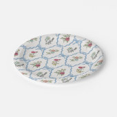 Assiettes En Carton Summer Garden Party Bright Floral Coquette (Angle)