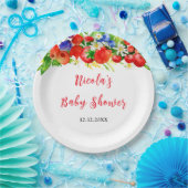 Assiettes En Carton Summer Mixed Berries Baby Shower (Fête)