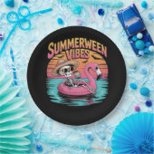 Assiettes En Carton Summerween - Summerween Beach - Summerween Witch - (Fête)