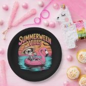 Assiettes En Carton Summerween - Summerween Beach - Summerween Witch - (Fête)