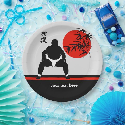 Assiettes En Carton Sumo (Fête)
