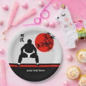 Assiettes En Carton Sumo (Fête)
