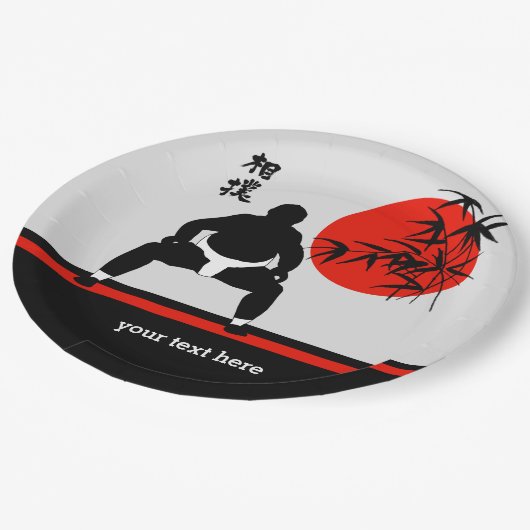 Assiettes En Carton Sumo (Angle)