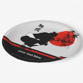 Assiettes En Carton Sumo (Angle)