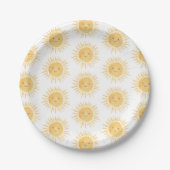 Assiettes En Carton Sun-themed Baby Shower (Devant)