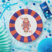 Assiettes En Carton Sunburst de la Reine des Coeurs (Fête)